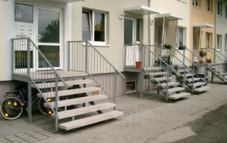 Trittstufen für MFH Limbach-Oberfrohna