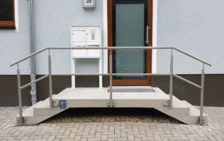 Fertigteiltreppe für Mehrfamilienhaus in Chemnitz