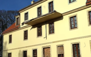 Balkonplatte für den Waldhof Dresden