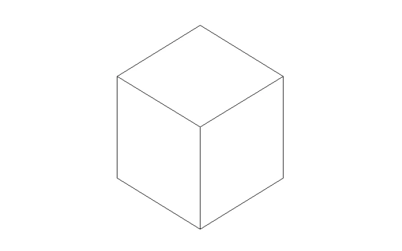 Betonblock-Abdeckstein 40x40x40