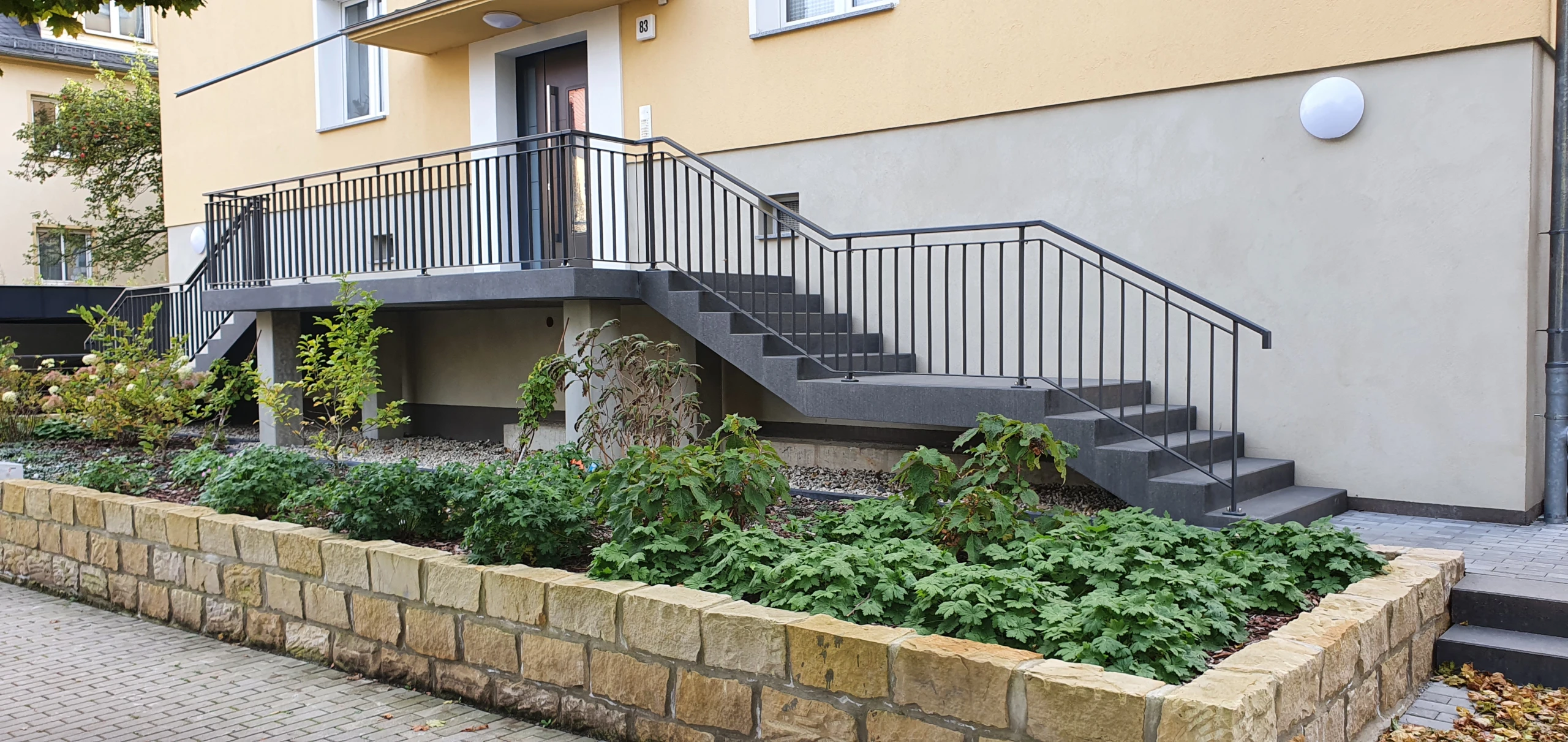 Fertigteiltreppen von Betonstein Flöha