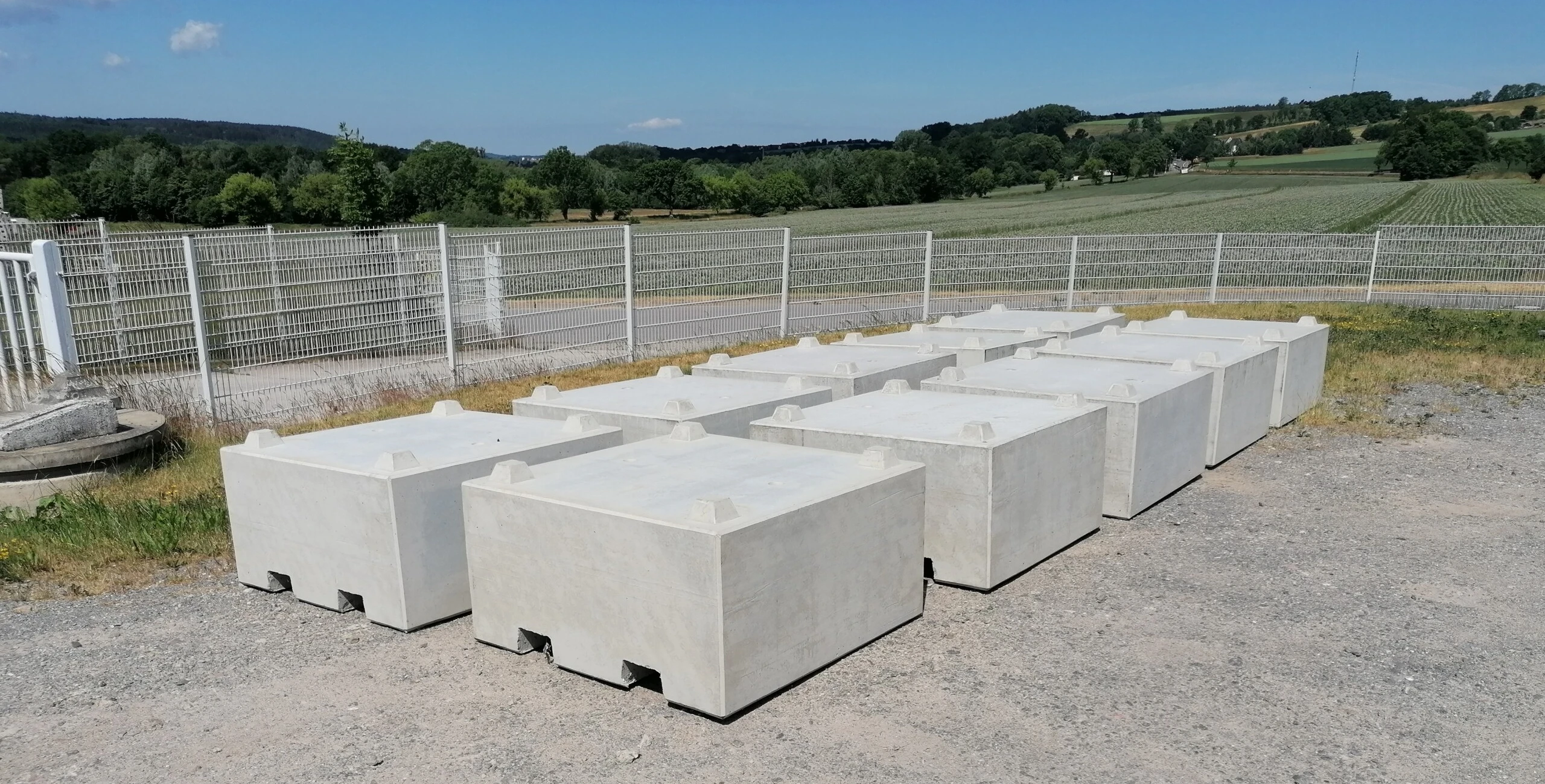 Betongewichte von Betonstein Flöha