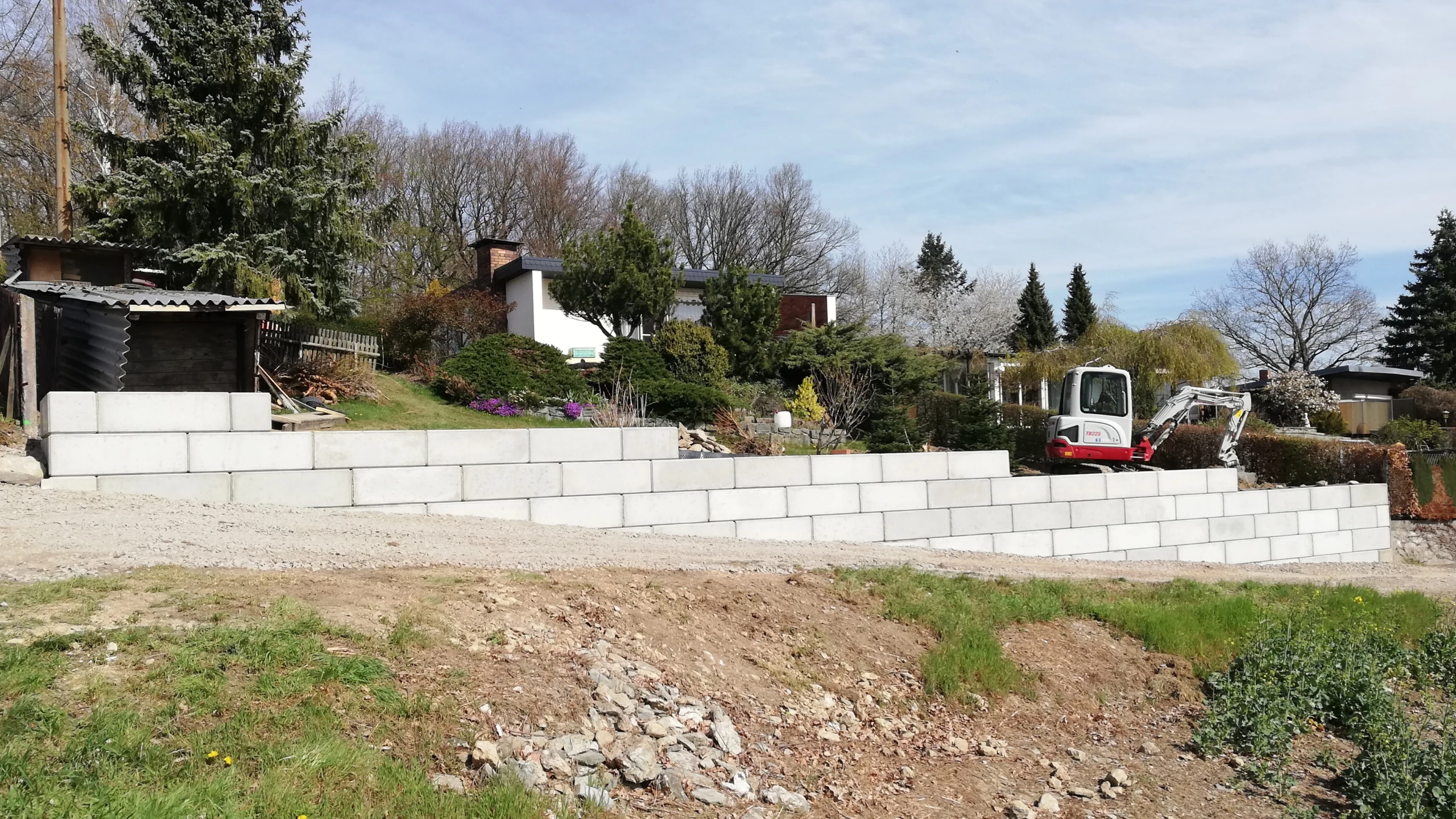 Betonblock-Steine von Betonstein Flöha
