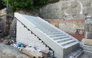 Fertigteiltreppe