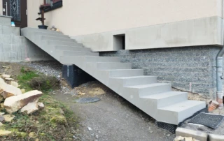 Fertigteiltreppe