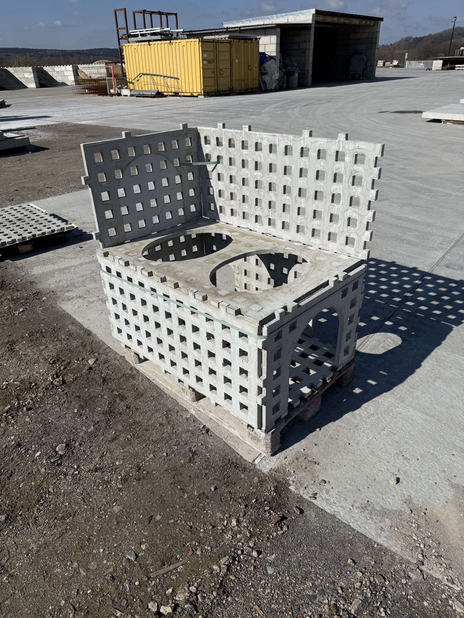 Rigolensystem Betonstein Flöha