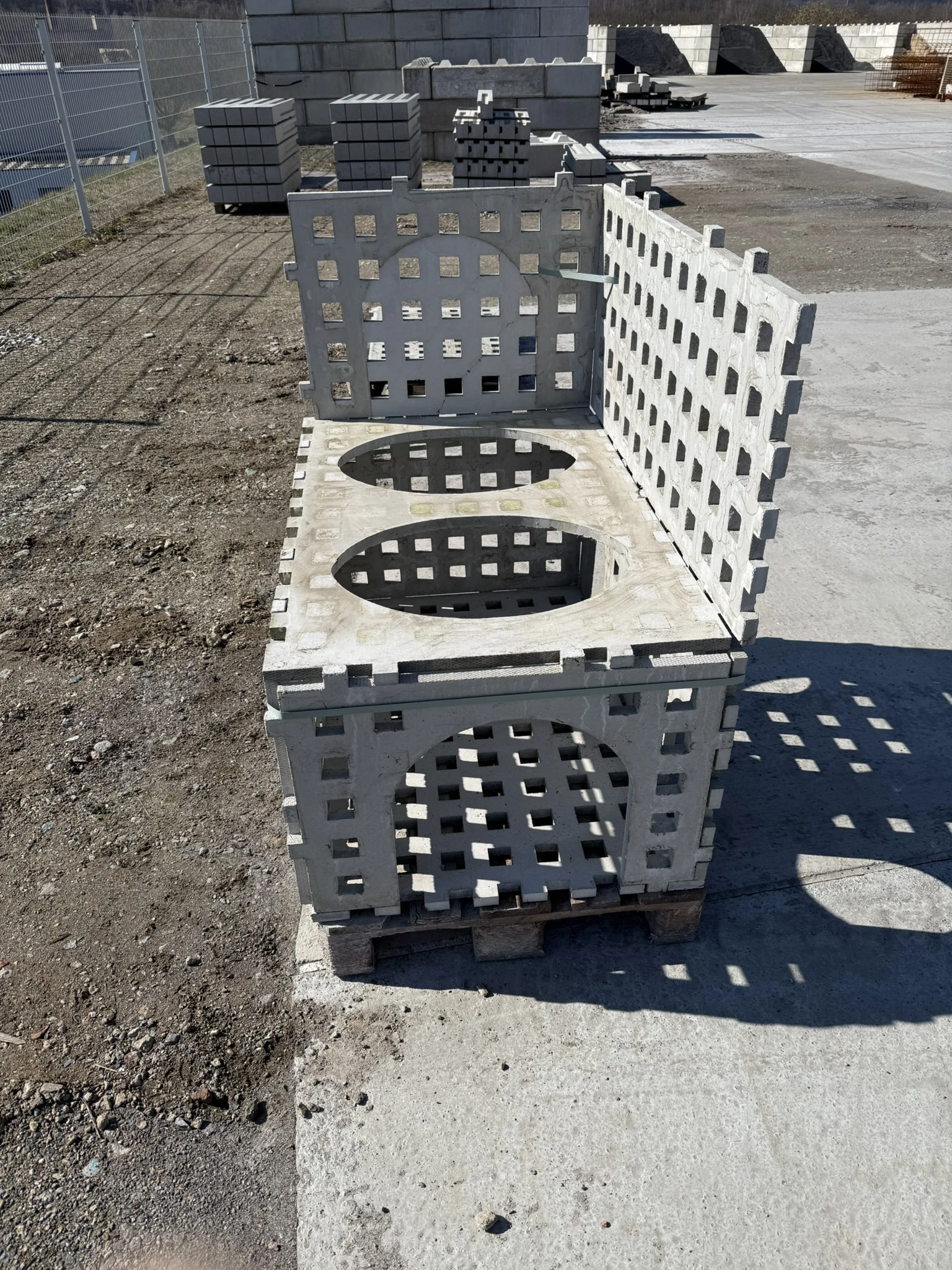Rigolensystem Betonstein Flöha
