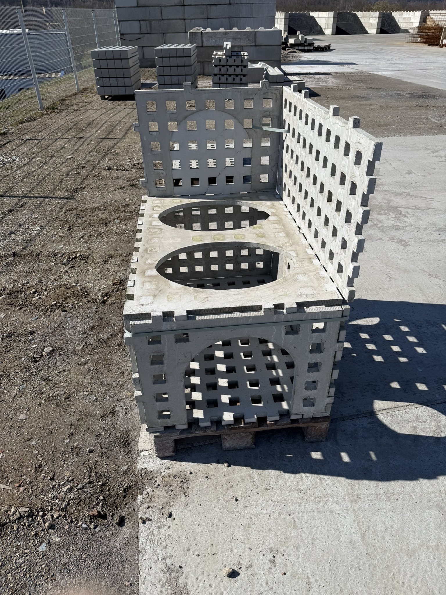 Rigolensystem Betonstein Flöha