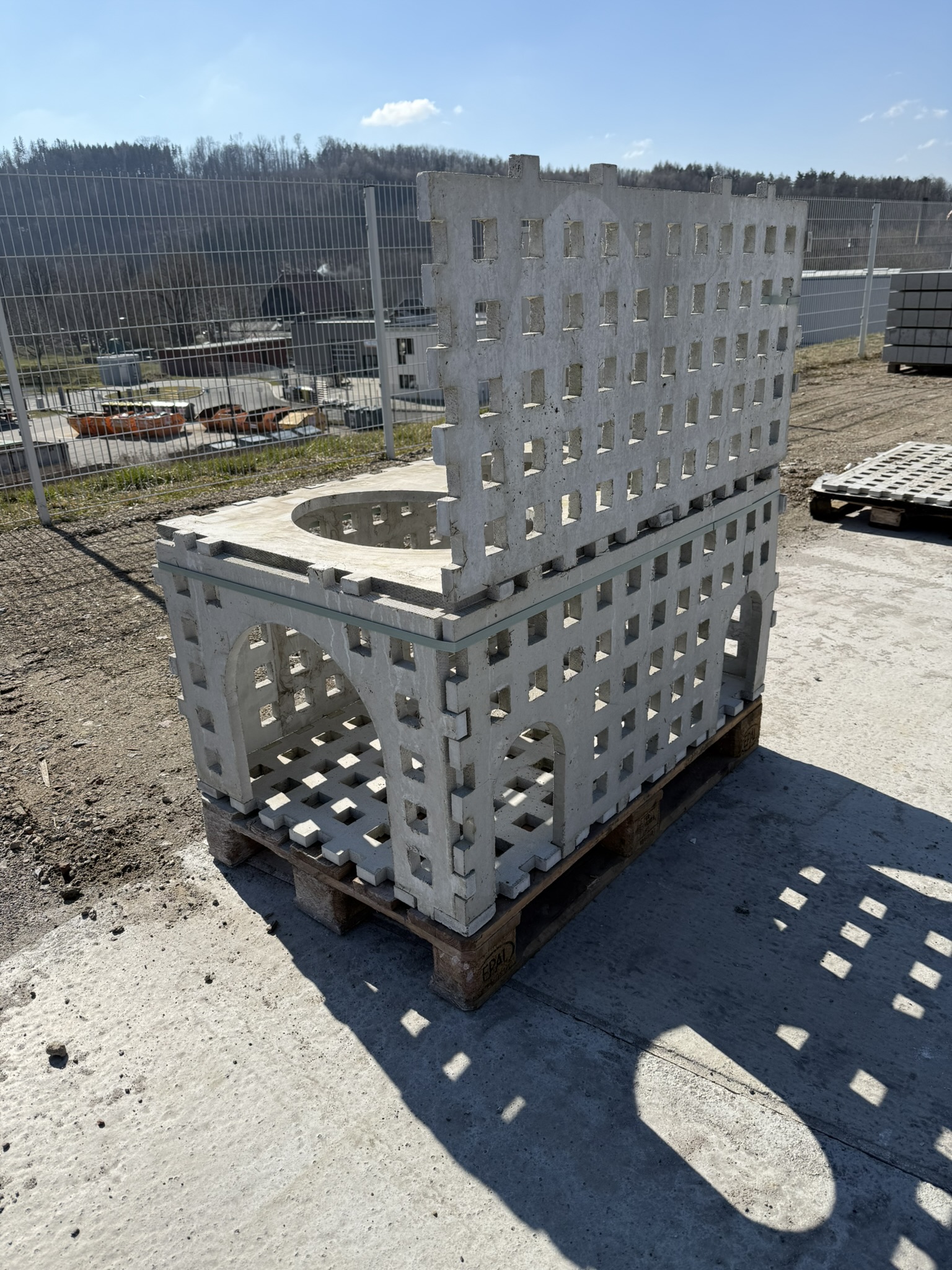 Rigolensystem Betonstein Flöha