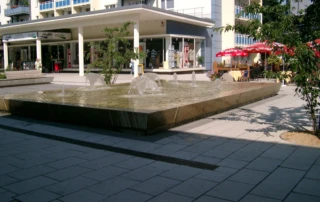 Brunnenanlage Rosenhof in Chemnitz