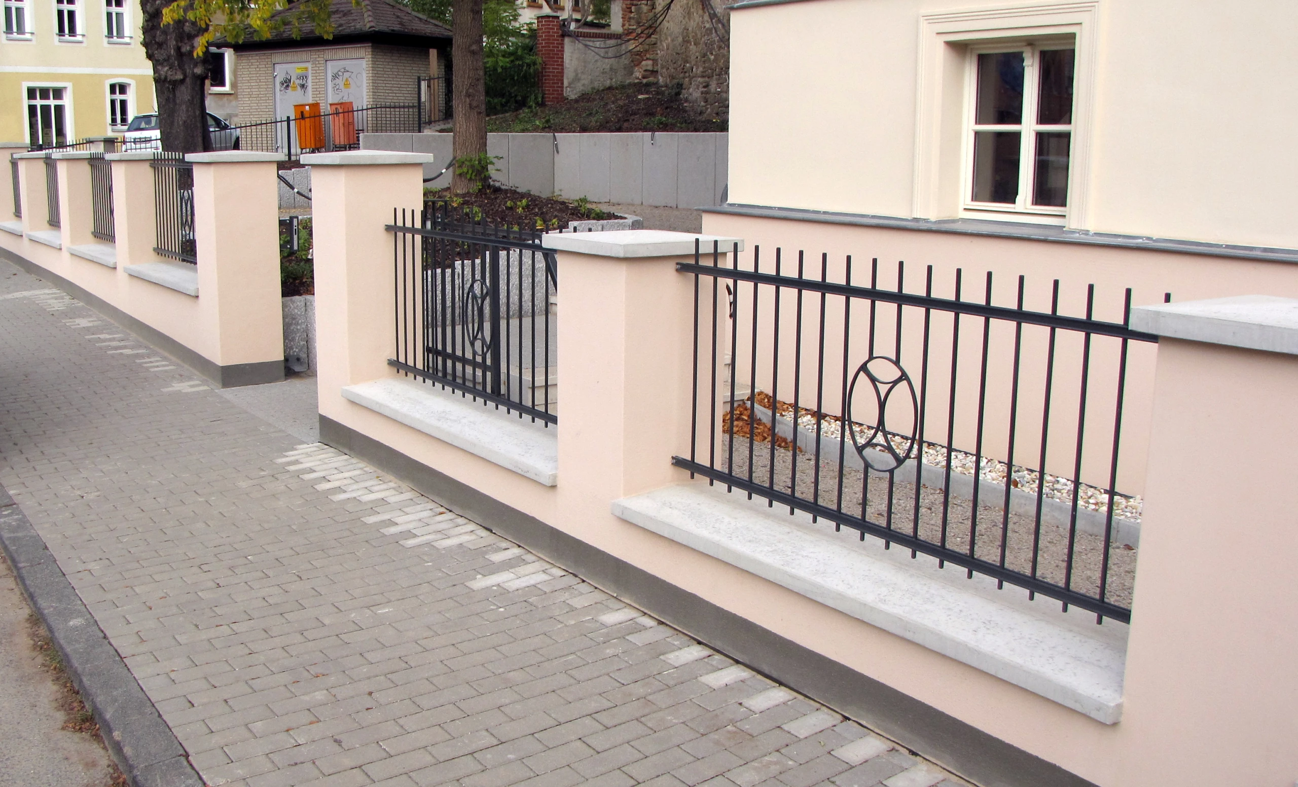 Pfeilerabdeckung von Betonstein Flöha Pfeilerabdeckung von Betonstein Flöha