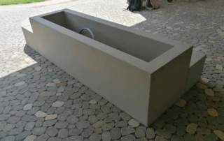Blumenkübel
