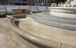 Muschelminna auf dem Postplatz in Görlitz
