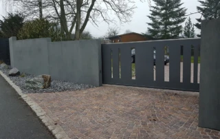 Zaunelemente aus Beton